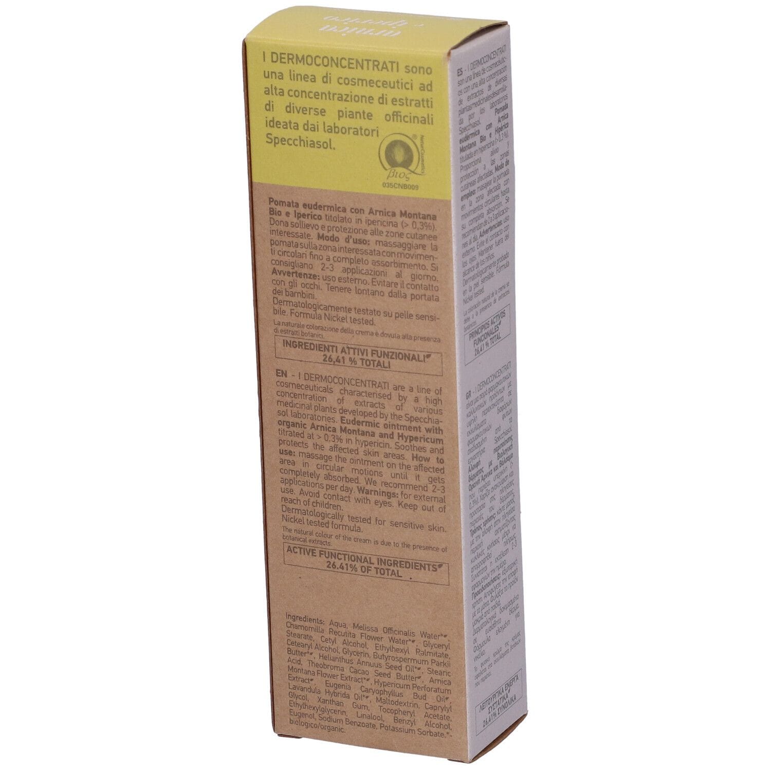 ARNICA E IPERICO 100 ML