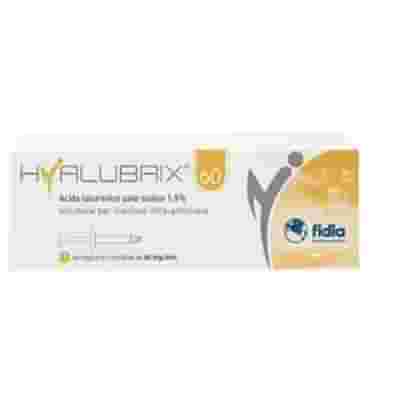 SIRINGA INTRA-ARTICOLARE HYALUBRIX 60 ACIDO IALURONICO 1,5% 60 MG 4 ML