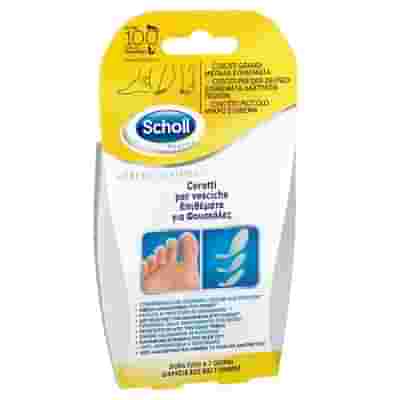 CEROTTO SCHOLL VESCICHE MISURE MISTE 2 GRANDI + 2 DITA PIEDI + 2 PICCOLO 6 PEZZI