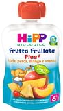 HIPP BIO FRUTTA FRULLATA PLUS + MELA PESCA MANGO ANANAS CON ZINCO 90 G