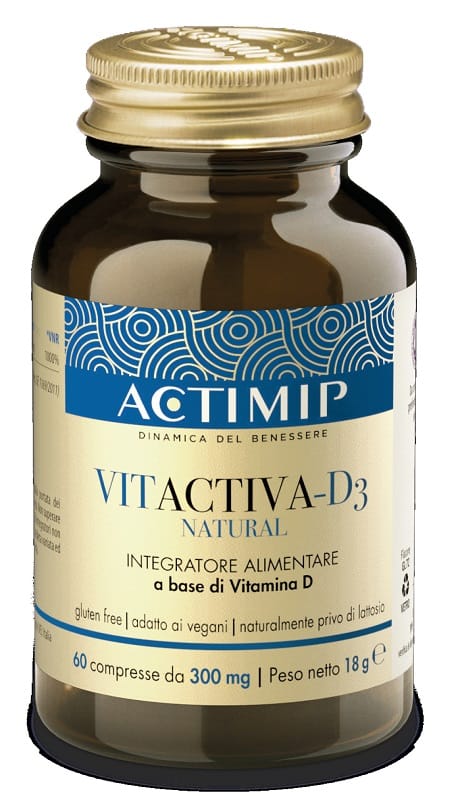 VITACTIVA D3 NATURAL 60 COMPRESSE SENZA GLUTINE