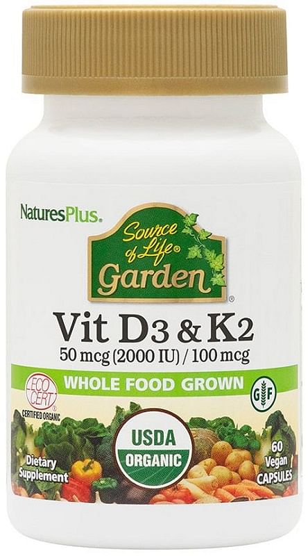 Vitamina D3 & K2 50 Mcg 2000 Ui/100 Mcg 60 Capsule