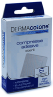 COMPRESSA ADESIVA DERMACOTONE 7,2X5 CM 6 PEZZI