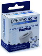 CEROTTO ROCCHETTO IN CARTA DERMACOTONE BIANCO 2,5X914CM 1 PEZZO