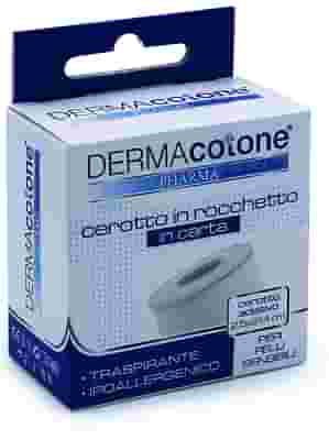 CEROTTO ROCCHETTO IN CARTA DERMACOTONE BIANCO 2,5X914CM 1 PEZZO