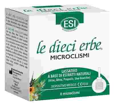ESI LE DIECI ERBE MICROCLISMI 6 PEZZI