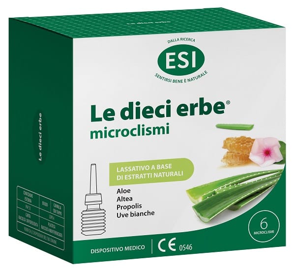 ESI LE DIECI ERBE MICROCLISMI 6 PEZZI