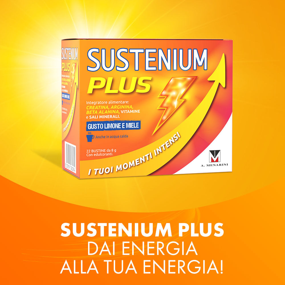 SUSTENIUM PLUS LIMONE MIELE 22 BUSTINE
