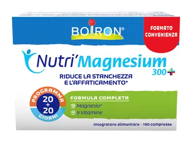 NUTRI'MAGNESIUM 300+ 160 COMPRESSE NUTRI'MAGNESIUM 300+ 160 COMPRESSE