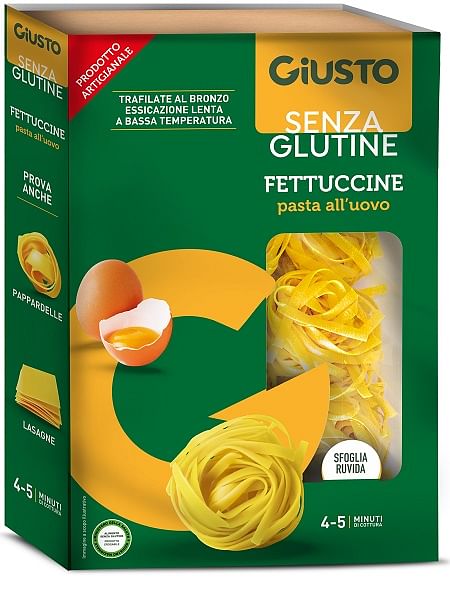 Giusto Senza Glutine Fettuccine All'uovo 250 G