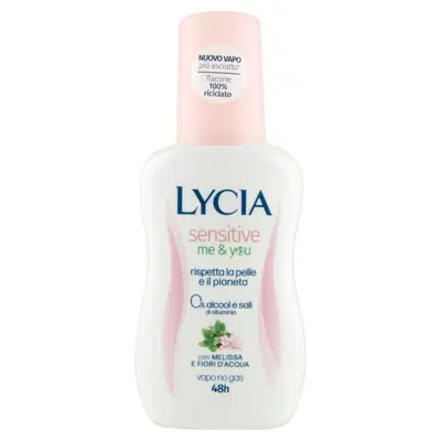 LYCIA VAPO SENSTIVE ME & YOU 75 ML LYCIA VAPO SENSTIVE ME & YOU 75 ML