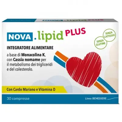 NOVA LIPID PLUS 30 COMPRESSE NOVA LIPID PLUS 30 COMPRESSE