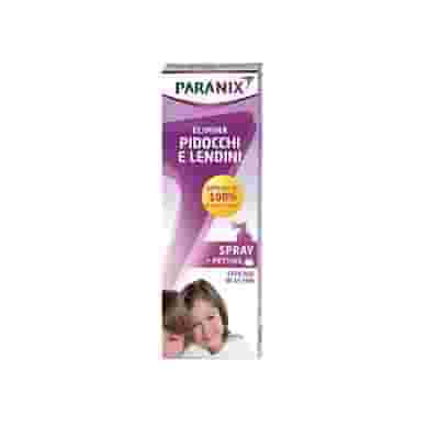 TRATTAMENTO SPRAY PIDOCCHI E LENDINI PARANIX 100 ML + PETTINE TAGLIO PREZZO