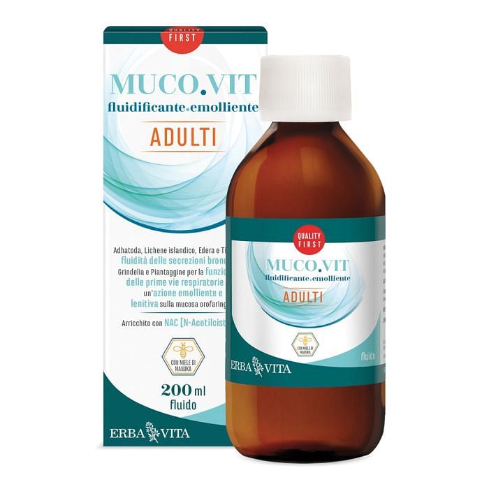 Mucovit Fluido Adulti 200 Ml