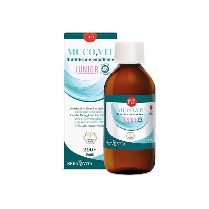 Mucovit Fluido Bambini 200 Ml