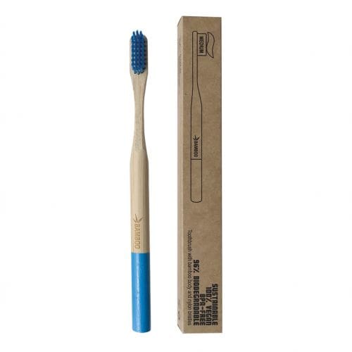 SPAZZOLINO BAMBOO SETOLE HARD BLU