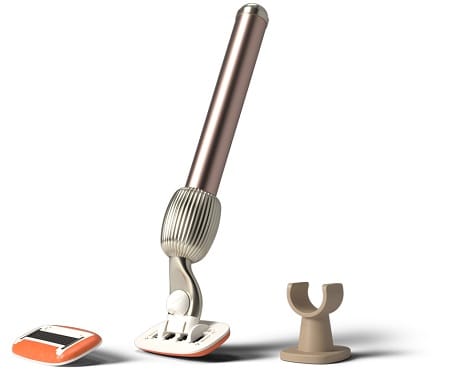 FLER RAZOR STARTER SET BLUSH 1 RASOIO + 2 LAMETTE + 1 SUPPORTO