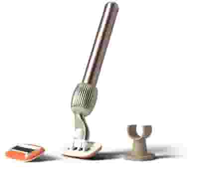 FLER RAZOR STARTER SET BLUSH 1 RASOIO + 2 LAMETTE + 1 SUPPORTO