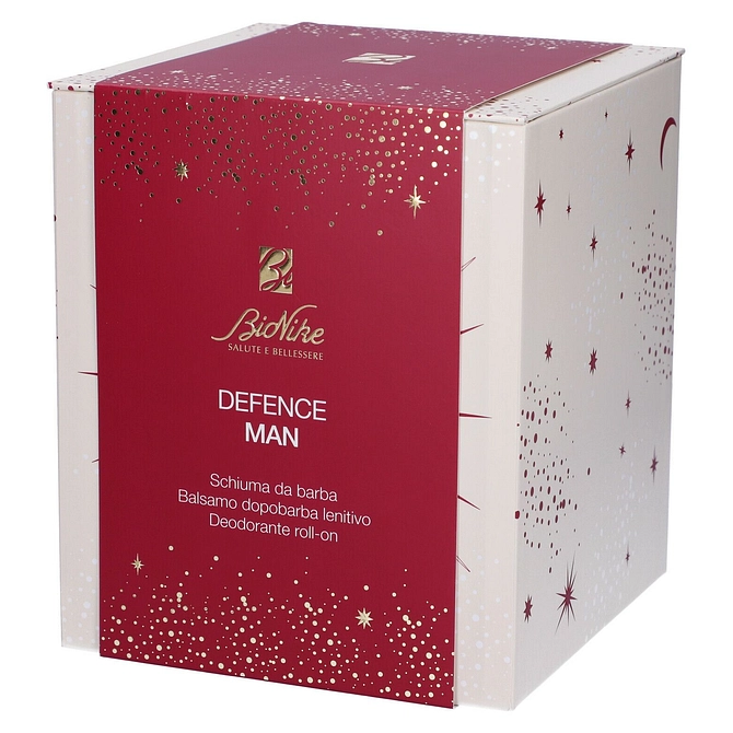 Kit Natale 2022 Defence Man Safe Shave 200 Ml + Safe Balm 75 Ml + Dry Touch 50 Ml