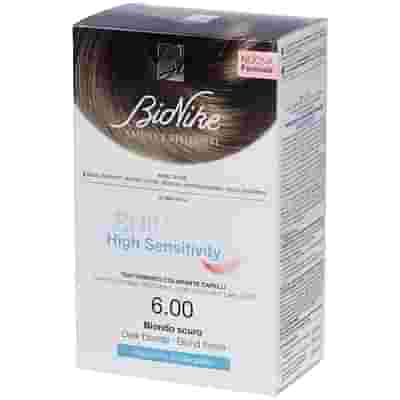 SHINE ON HIGH SENSITIVITY PLUS BIONDO SCURO 6,00 RIVELATORE IN CREMA 75 ML + CREMA COLORANTE 50 ML