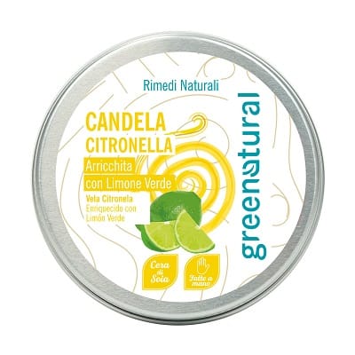 GREENATURAL CANDELA CITRONELLA LIMONE VERDE 45 G