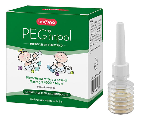 Peginpol Microclisma Ped 6 Microclismi Da 6 G