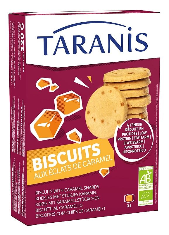 Taranis Biscotti Al Caramello 120 G