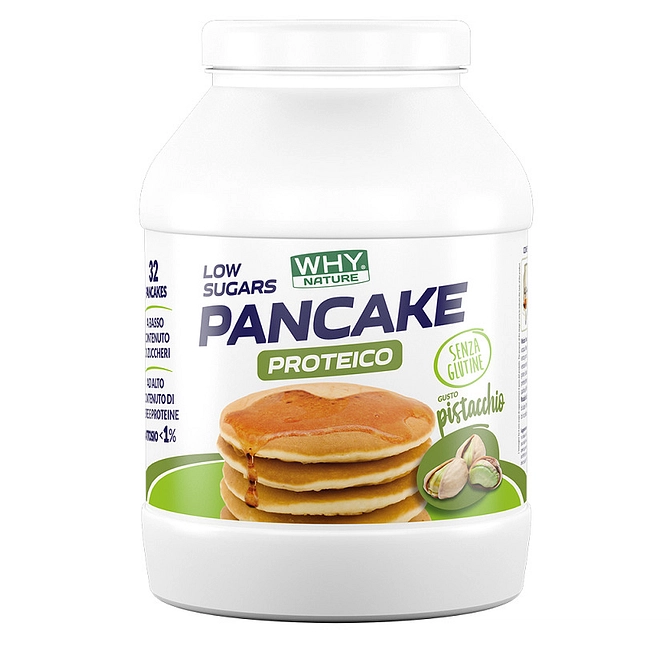 Whynature Low Sugar Pancake Gluten Free Pistacchio 800 G