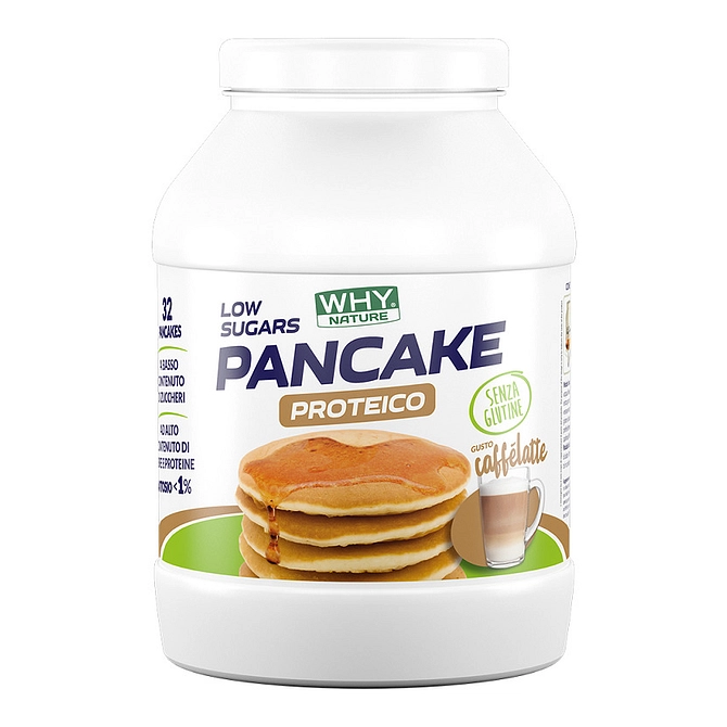 Whynature Low Sugar Pancake Gluten Free Caffelatte 800 G