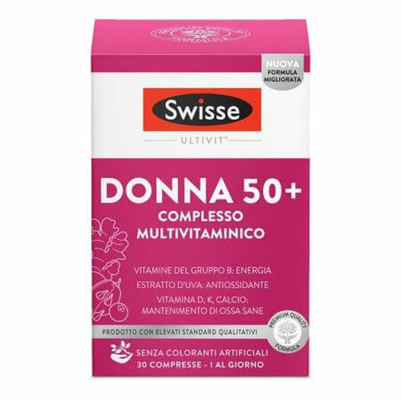 SWISSE MULTIVITAMINICO DONNA 50+ 30 COMPRESSE