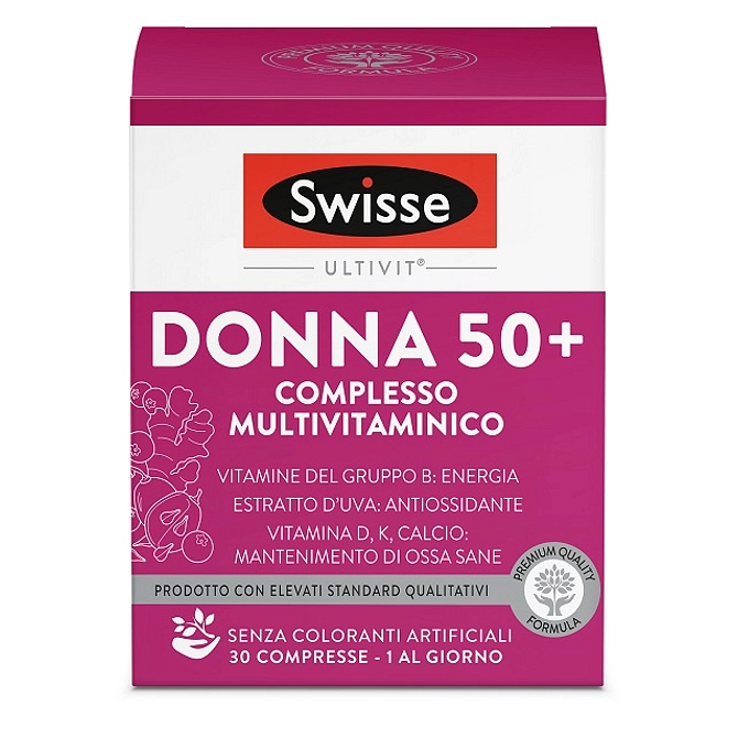 Swisse Multivitaminico Donna 50+ 30 Compresse