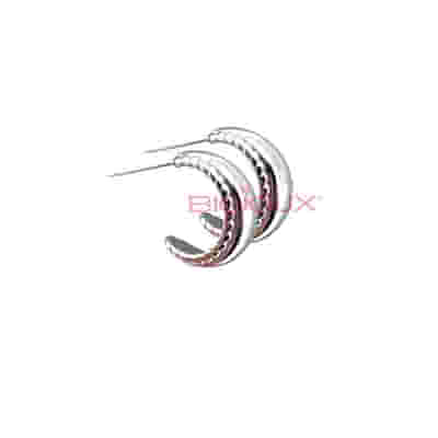 BJT265 ORECCHINI CENTURY STAINLESS STEEL