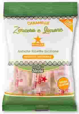 CARAMELLE STELLA ZENZERO E LIMONE ZERO 60 G