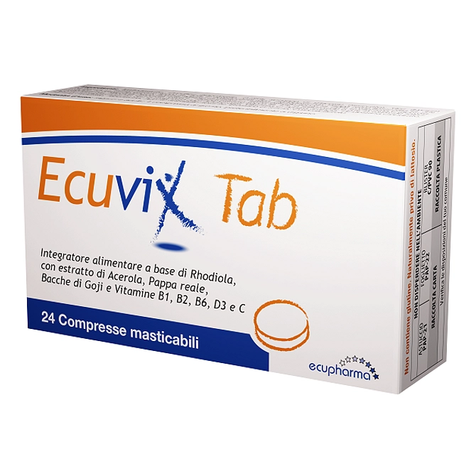 Ecuvix Tab 24 Compresse Masticabili