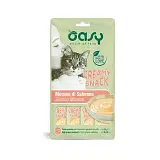 OASY SNACK CAT CREAMY SNACK SALMONE 4 X 15 G
