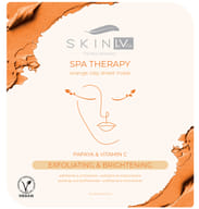 SKIN IV MASCHERA VISO COREANA MONOUSO ARGILLA ARANCIONE PAPAIA E VITAMINA C ESFOLIANTE E SCHIARENTE 15 G