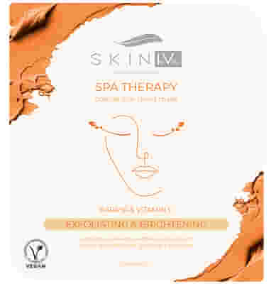 SKIN IV MASCHERA VISO COREANA MONOUSO ARGILLA ARANCIONE PAPAIA E VITAMINA C ESFOLIANTE E SCHIARENTE 15 G