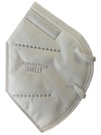 FUPURETECH SHELLY FFP2 NR SEMIMASCHERA FILTRANTE ANTIPOLVERE MONOUSO NON STERILE BIANCA 50 PEZZI