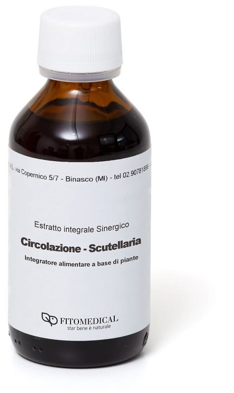 SCUTELLARIA CIRCOLAZIONE ESTRATTO INTEGRALE SINERGICO 100 ML PREPARATO 8