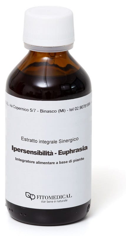 EUPHRASIA IPERSENSIBILITA' ESTRATTO INTEGRALE SINERGICO 100 ML PREPARATO 10