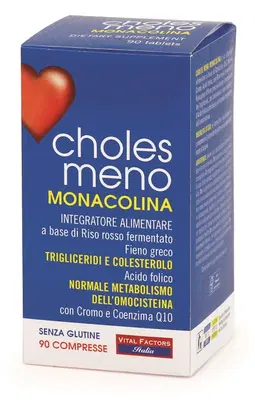 CHOLES MENO MONACOLINA 90 COMPRESSE CHOLES MENO MONACOLINA 90 COMPRESSE