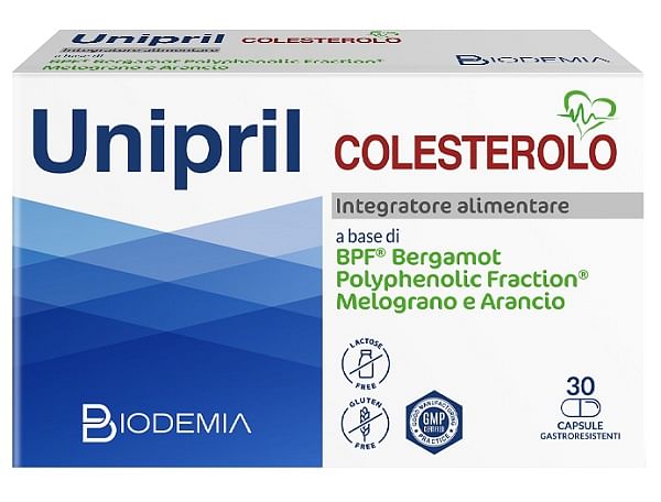 Unipril Colesterolo 30 Capsule Gastroresistenti