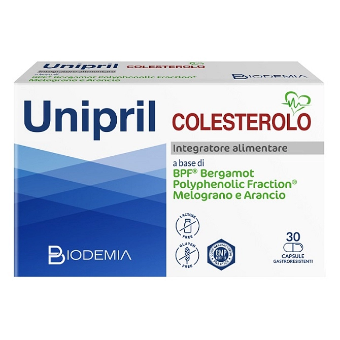 Unipril Colesterolo 30 Capsule Gastroresistenti