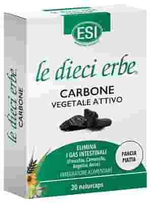 ESI LE DIECI ERBE CARBONE VEGETALE ATTIVO 30 NATURCAPS