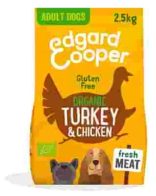 EDGARD&COOPER DOG E ADULT DRY ORGANIC TURKEY CHICKEN 2,5 KG