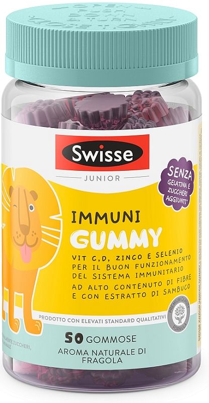 Swisse Junior Immuni Gummy 50 Pastiglie Gommose