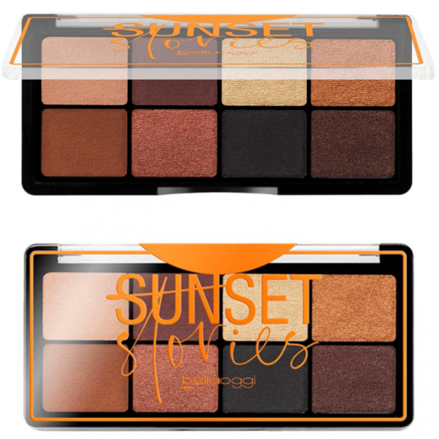 Sunset Stories Gold Smokey Palette Deep Nude