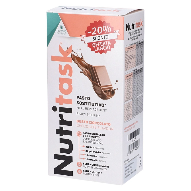 Nutritask Cioccolato 2 X220 G