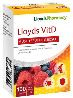 LLOYDS VITD 100 COMPRESSE LLOYDS VITD 100 COMPRESSE