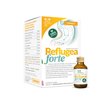 SALUGEA REFLUGEA FORTE 18 FLACONCINI DA 10 ML SALUGEA REFLUGEA FORTE 18 FLACONCINI DA 10 ML